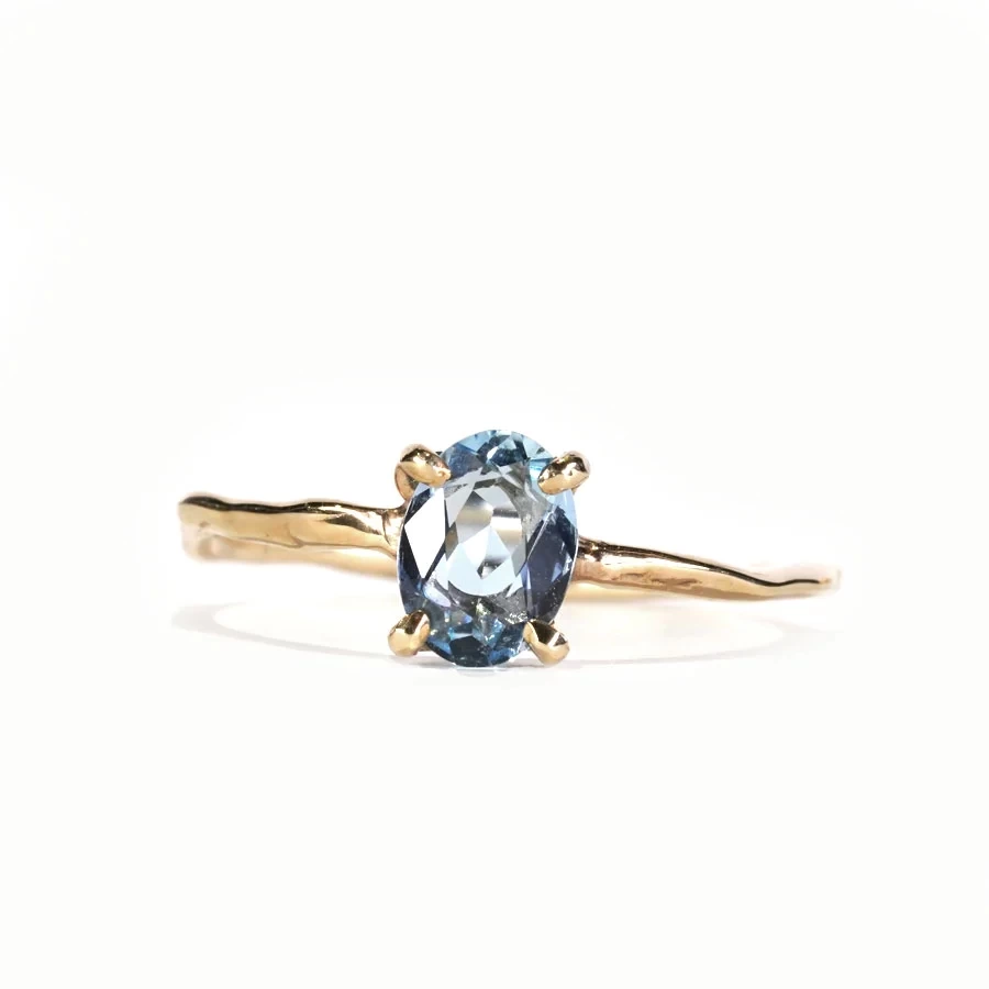 Lamie Charm Ring No.900/Aquamarin