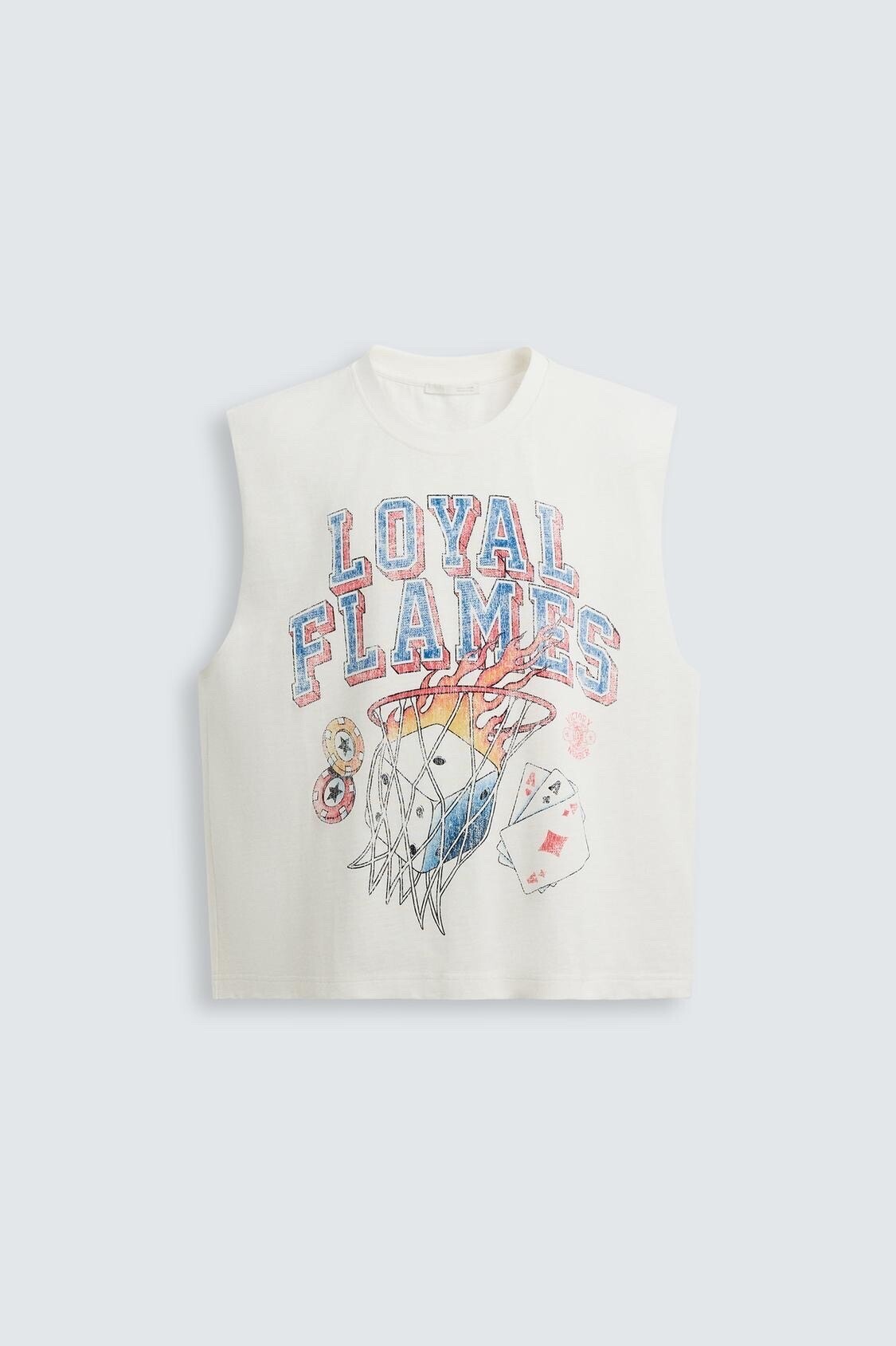 ZARA WASHED PRINT T-SHIRT