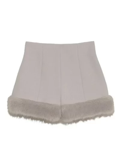 Lily Brown エコファーショートパンツ