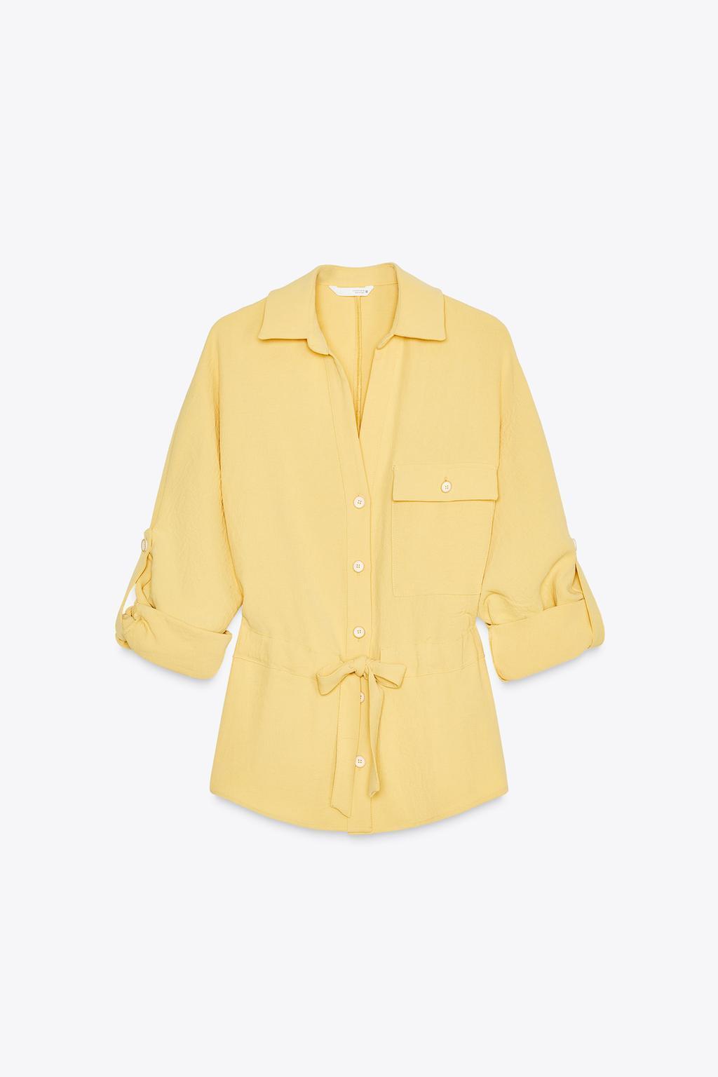ZARA サファリシャツ