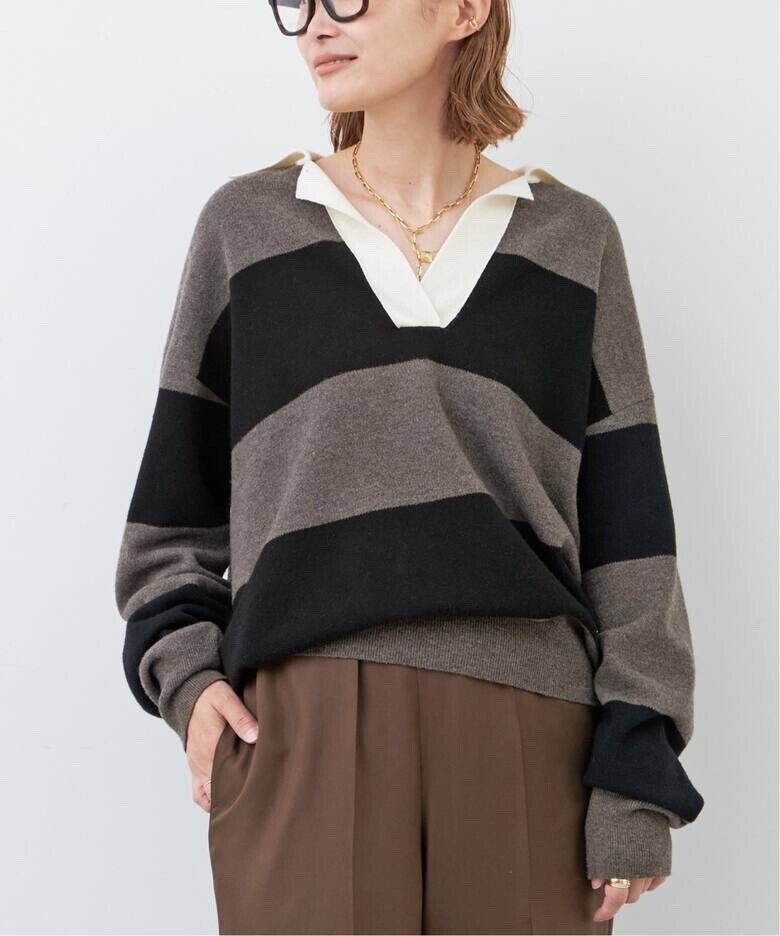 Deuxieme Classe *Ivy Style rugby ニット