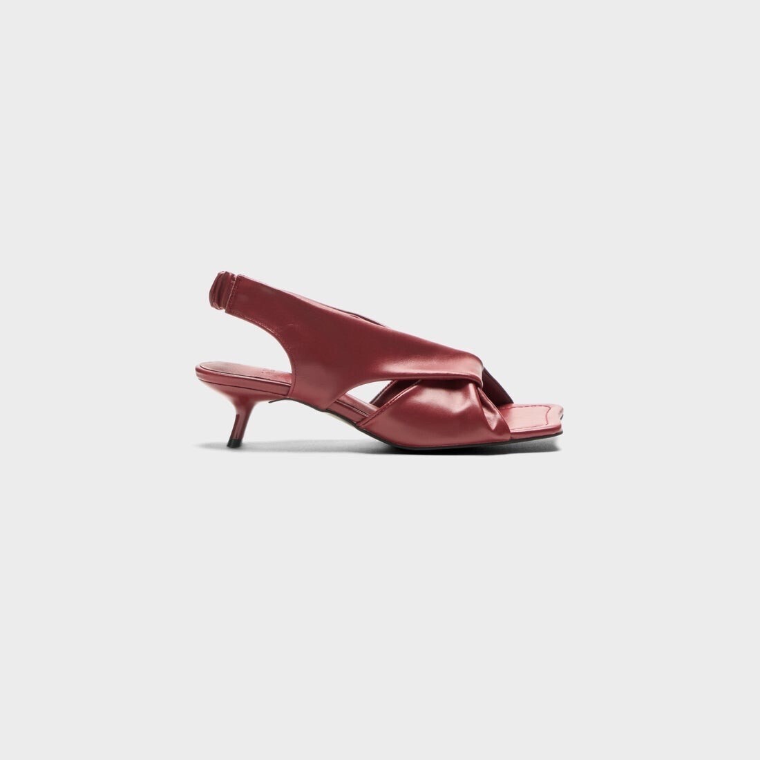 ALM. ERIKA LEATHER SANDALS （Red）