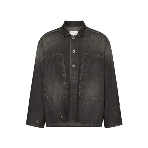 Maison Margiela DISTRESSED DENIM SHIRT