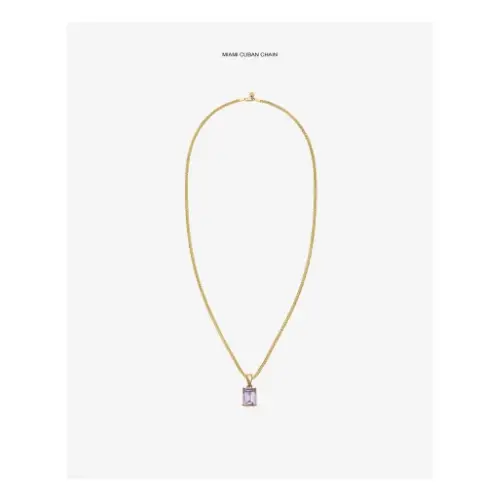 Aimé Leon Dore 14Kt Gold Gemstone Pendant