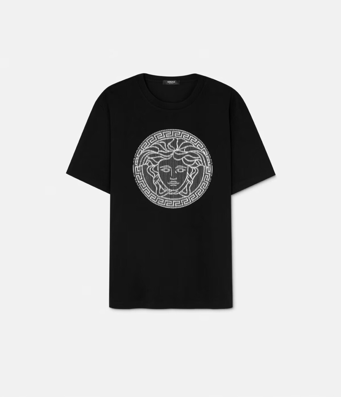 Versace 刺繍 メドゥーサ スライス Tシャツ