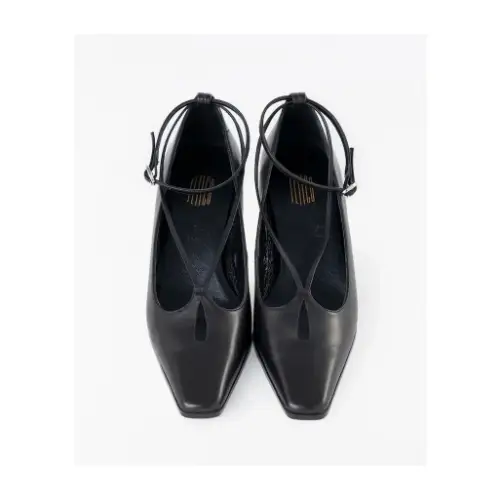 FETICO CUT OUT LEATHER HEELS