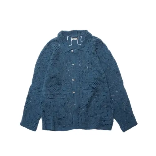 BODE OVERDYE CROCHET SHIRT