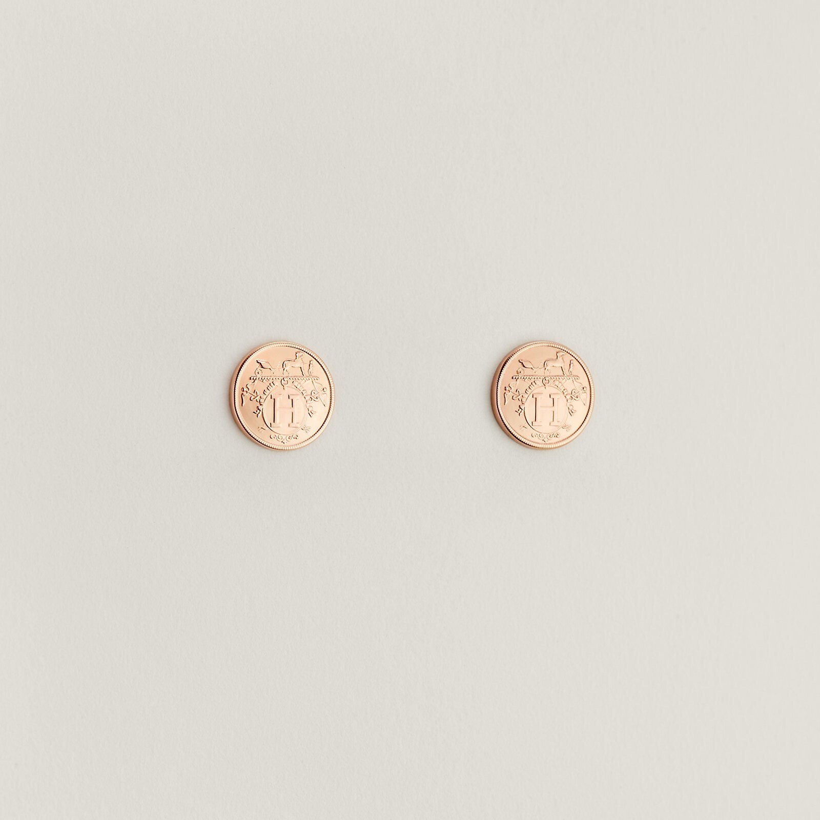 HERMES ピアス 《エクスリブリス》 TPM