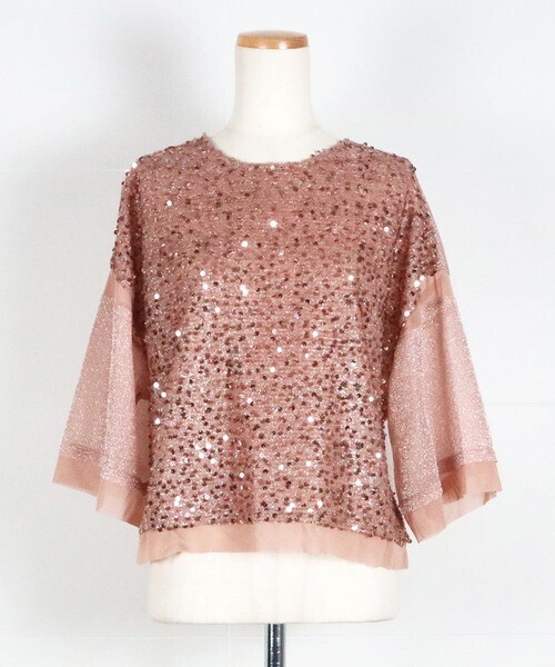 AULA AILA 2WAYメタリックTシャツ
