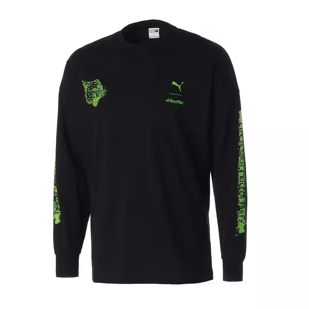 PUMA HIROTTON LS TEE BLACK 22HO-I