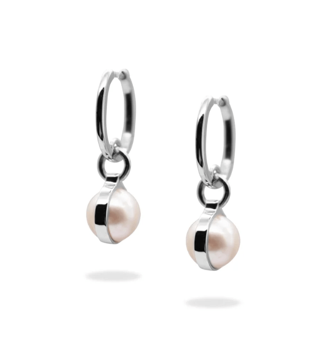 GYPPHY wrap akoya pearl hoop pierce