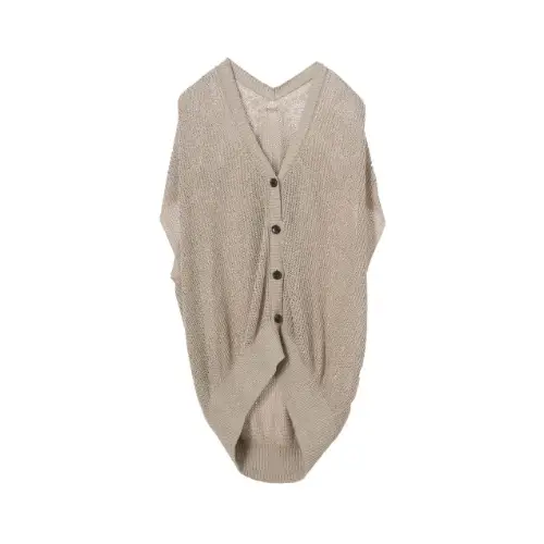 MICA&DEAL circle knit vest