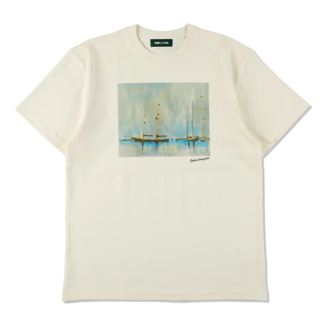 WIND AND SEA LANDSCAPE ART TEE