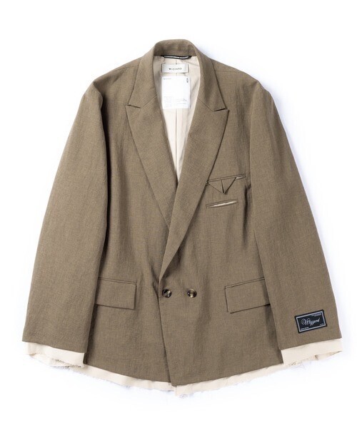 Wizzard DOUBLE BREASTED JACKET セットアップダブルブレステッドダブルテーラードジャケット