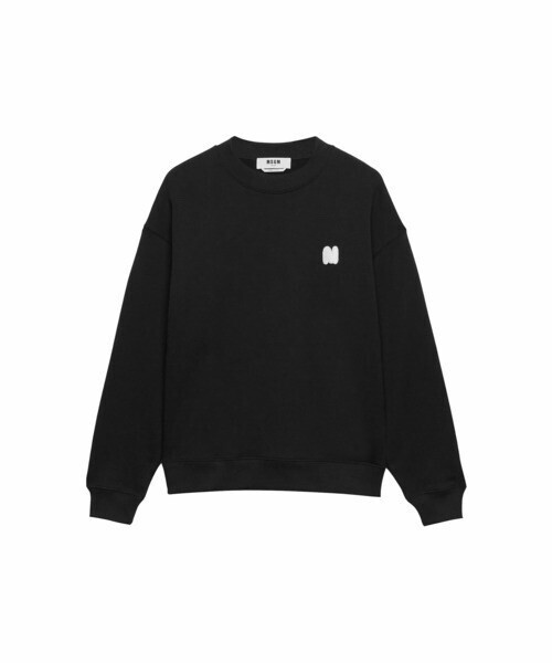 MSGM 「TheMwave」モノグラムパッチ スウェットシャツ