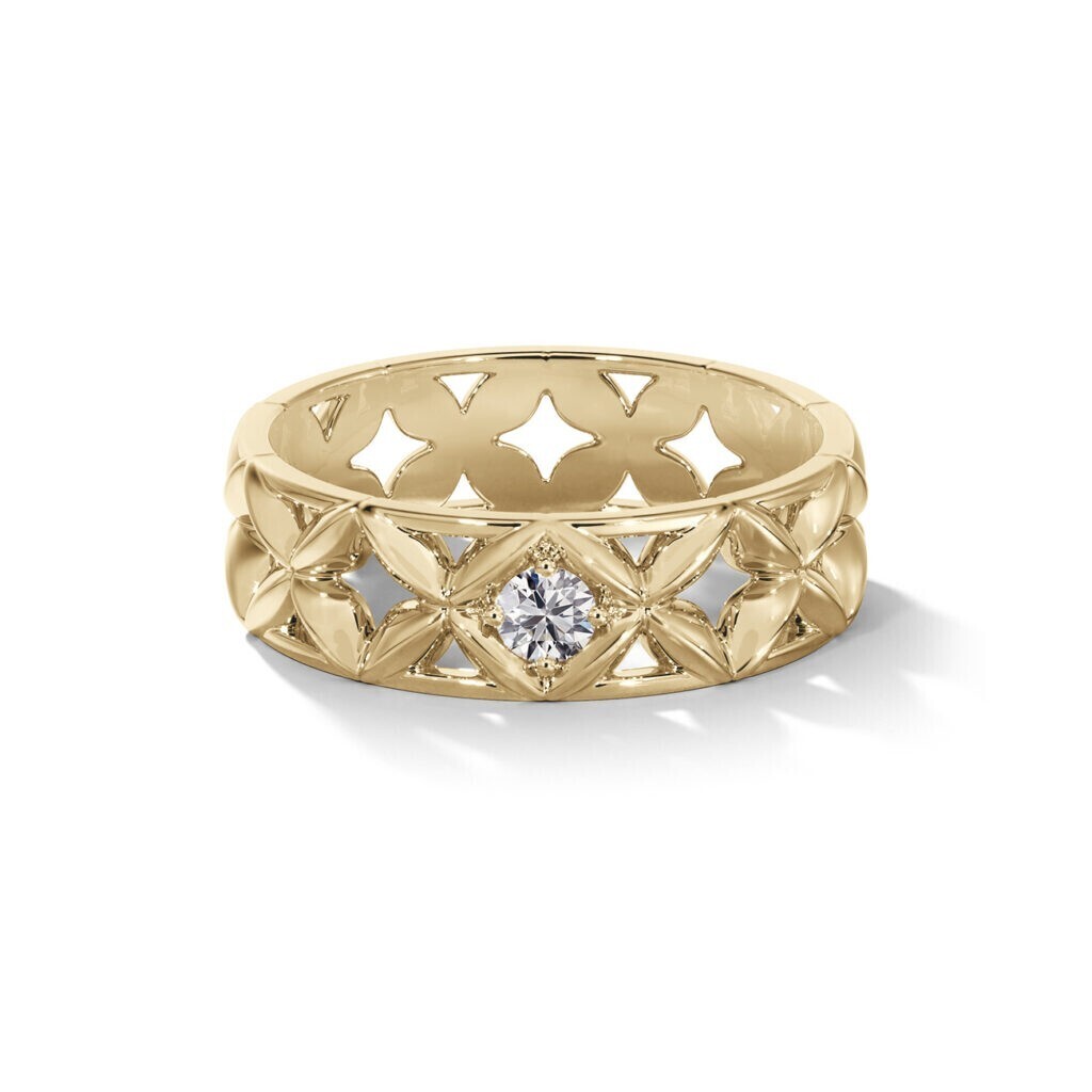 De Beers Forevermark １ストーン バンド