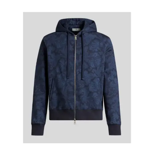 ETRO トーナルプリント パーカー