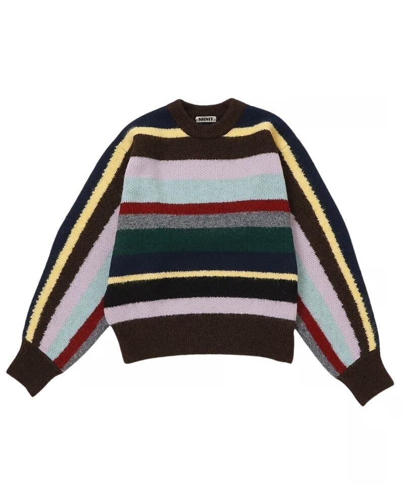 NKNIT mulch color striped KNIT