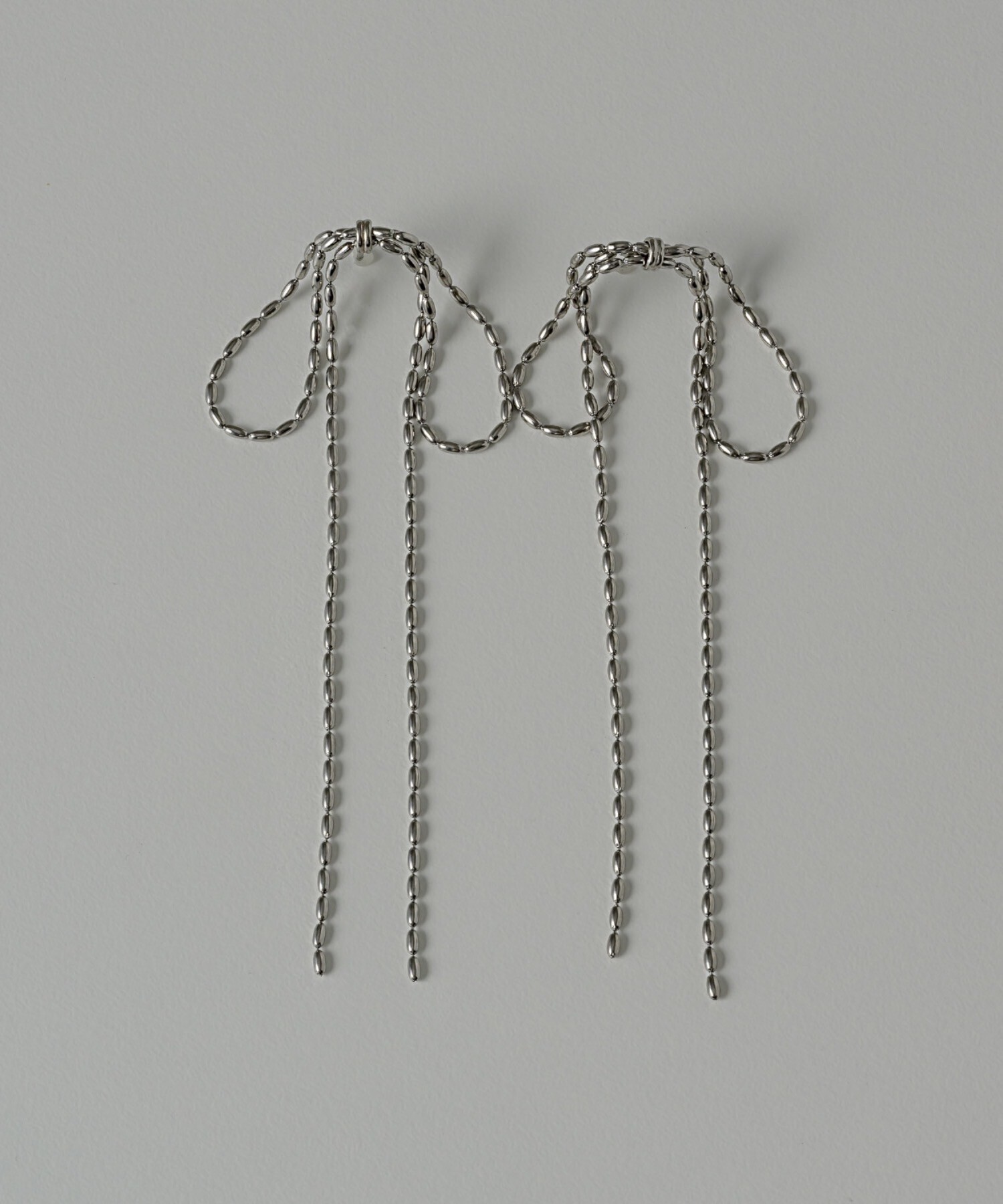muku ビッグリボンピアス