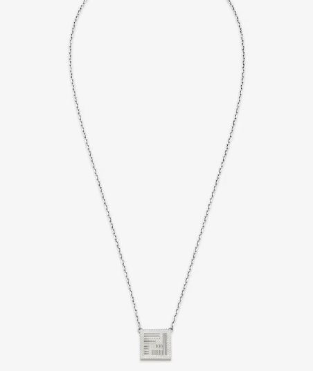 FENDI シルバーカラーメタル ネックレス