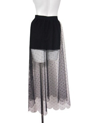 Honey mi Honey dottulle skirt in pants