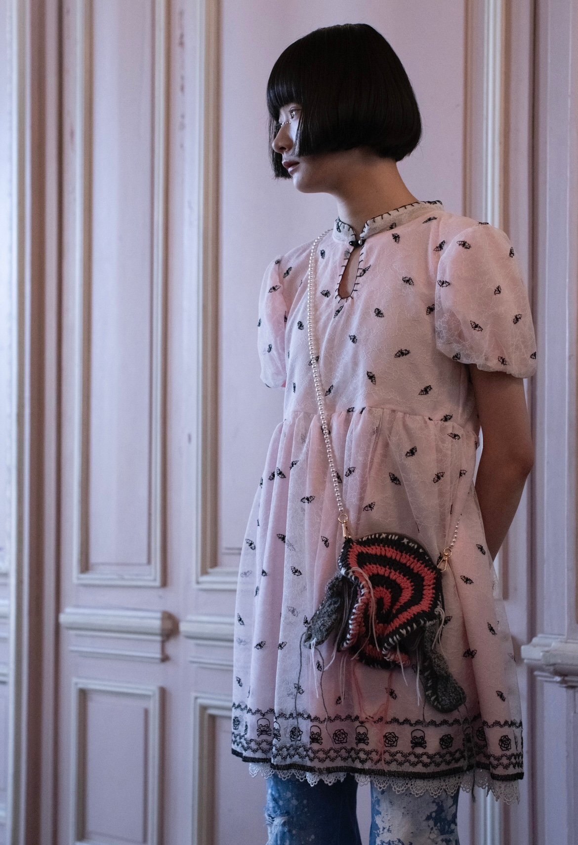 yushokobayashi Embroidery dress