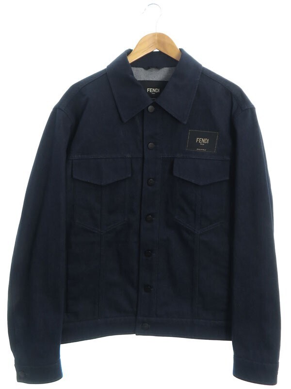 FENDI ロゴ デニムジャケット