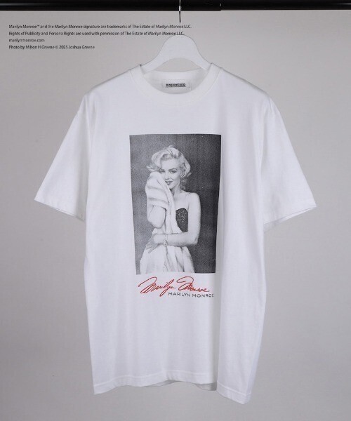 DISCOVERED mt9889-MARILYN MONROE TEE (SELF-PORTRAIT) Tシャツ