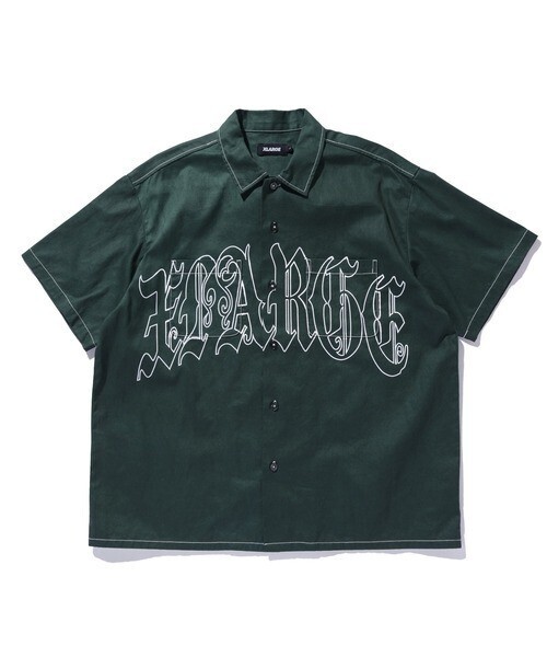 XLARGE OLD ENGLISH S/S WORK SHIRT