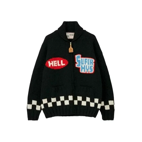 HYSTERIC GLAMOUR SUPER HYS編込 カウチン