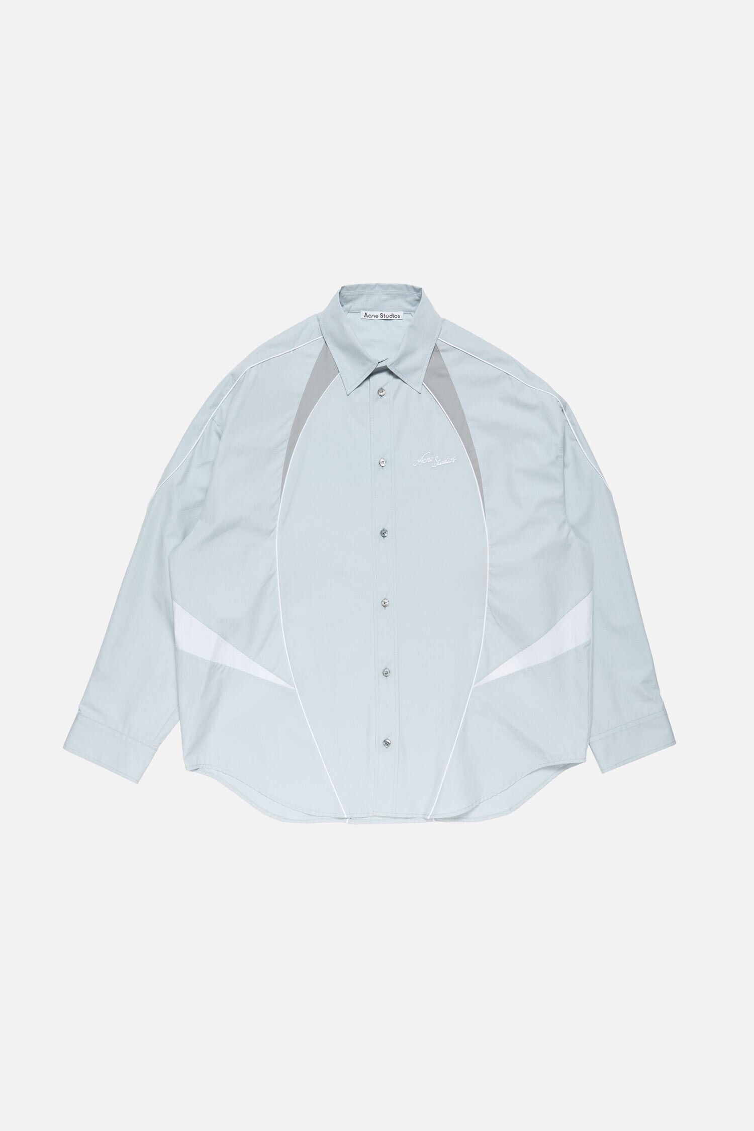 Acne Studios エンブロイダリーロゴボタンアップシャツ