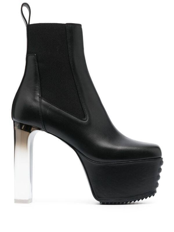 Rick Owens スクエアトゥ ブーツ