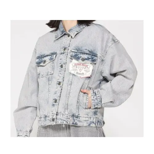 GUESS JEANS Oversize Trucker Jacket