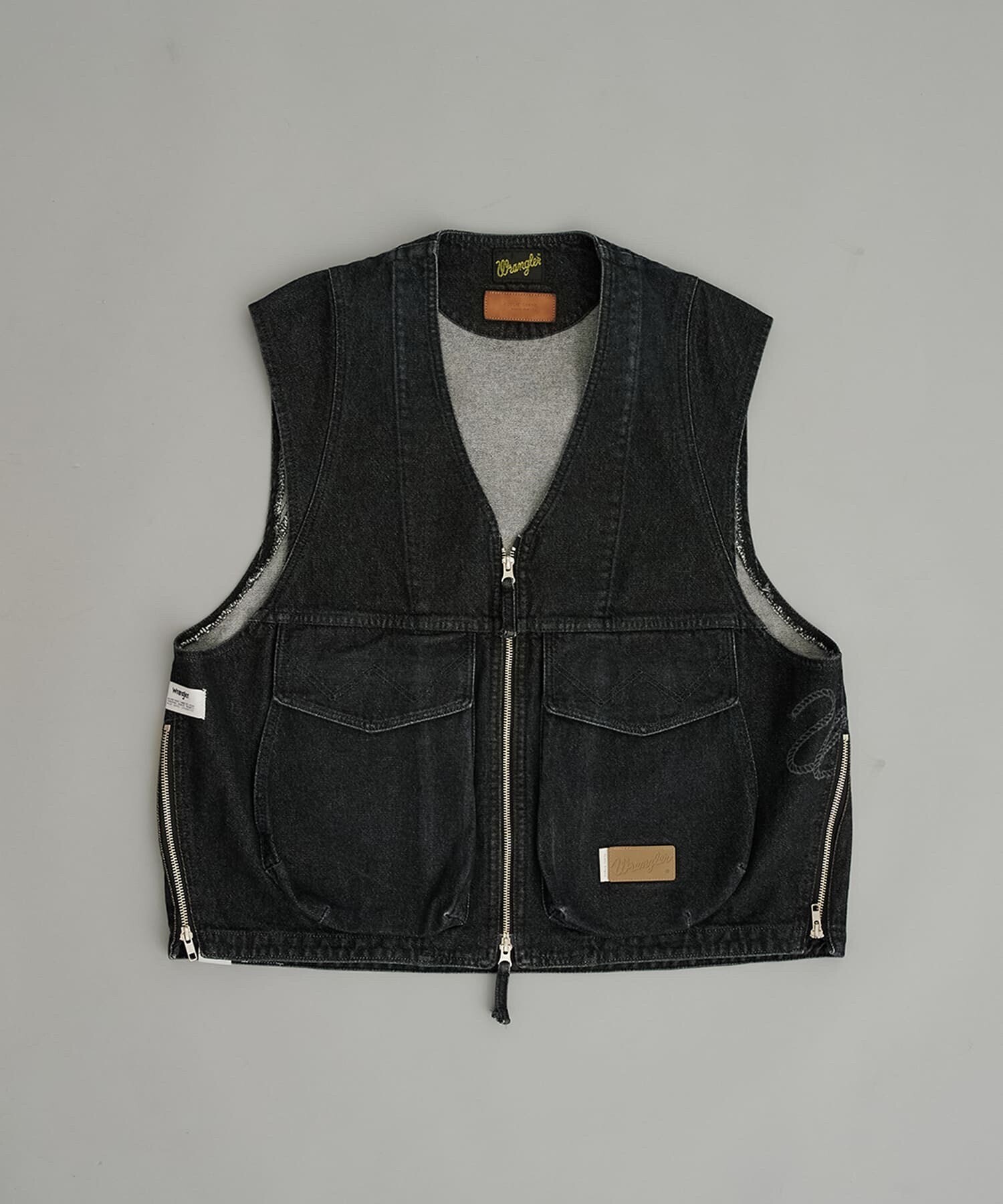PUBLIC TOKYO ×Wrangler ROPELOGO JEAN VEST