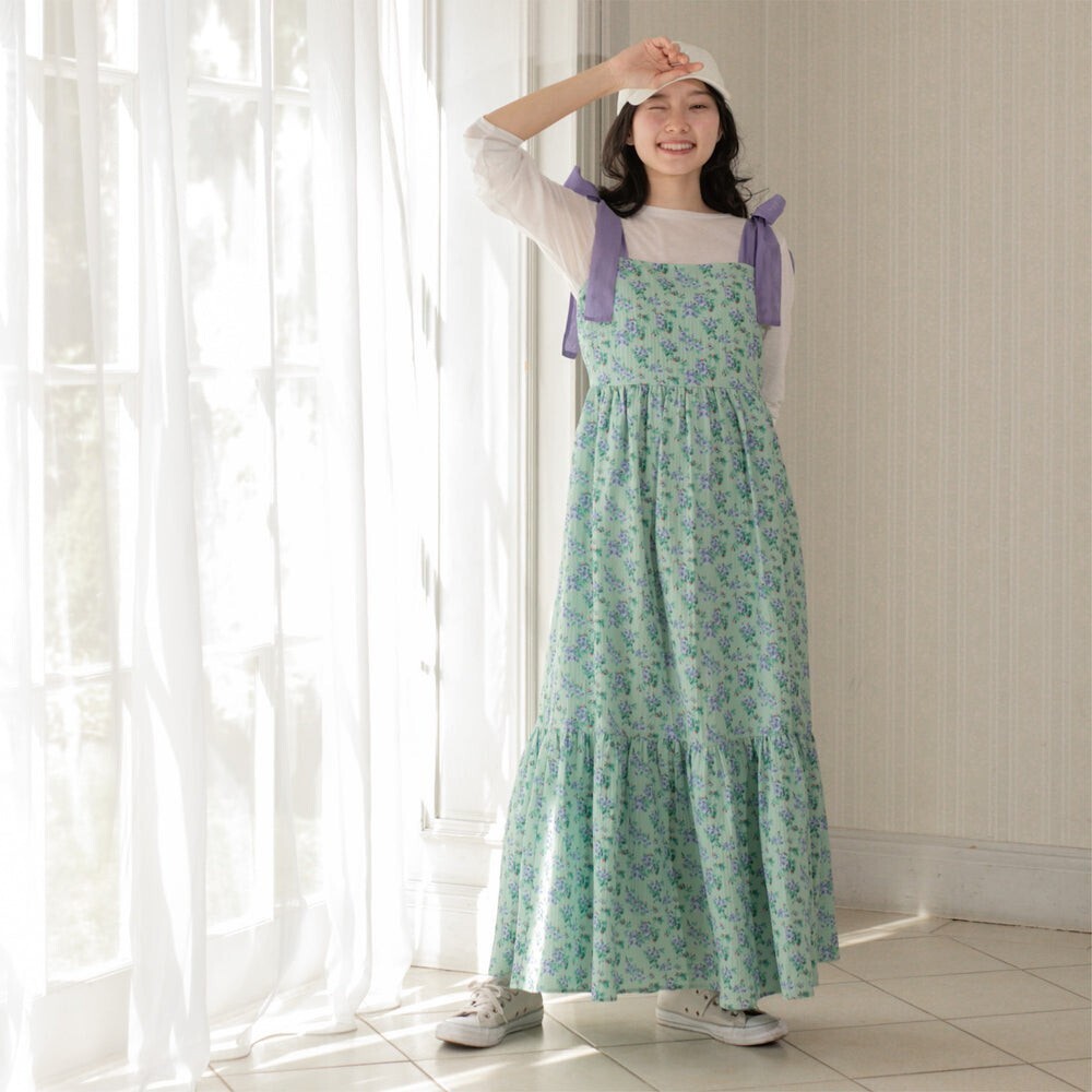 Cath Kidston ショルダーリボンドレス