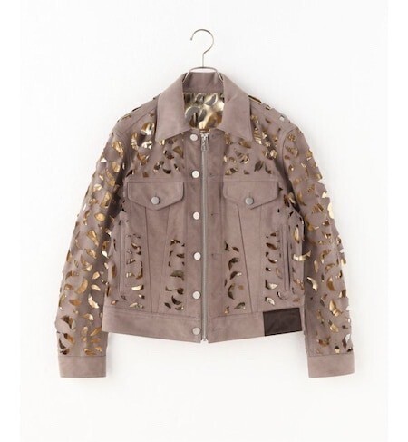 MASU WING CUT LEATHER JACKET