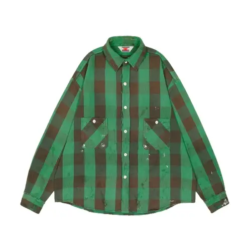 SAINT Mxxxxxx SM041 CHECK FLANNEL SHIRT