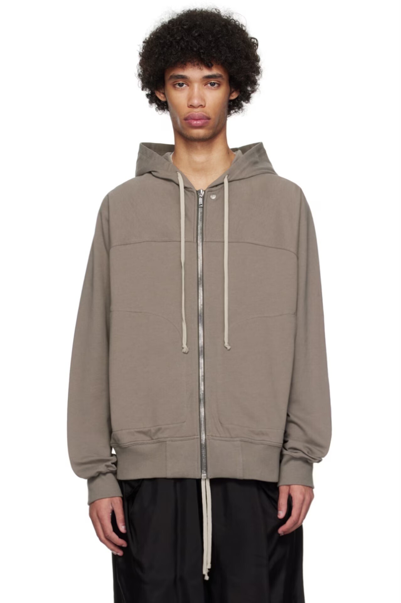 RICK OWENS グレー Windbreaker フーディ