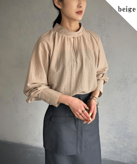 &g’aime Sheer volume tops/988-62104
