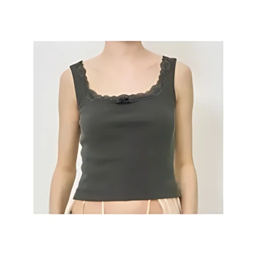 LCDC LACE-TRIM TANK TOP