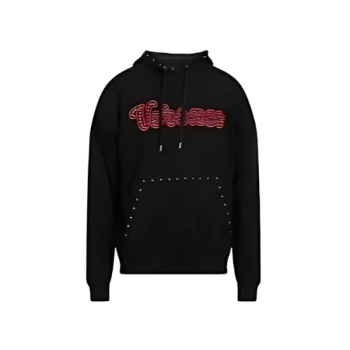 VERSACE スタッズロゴパーカー