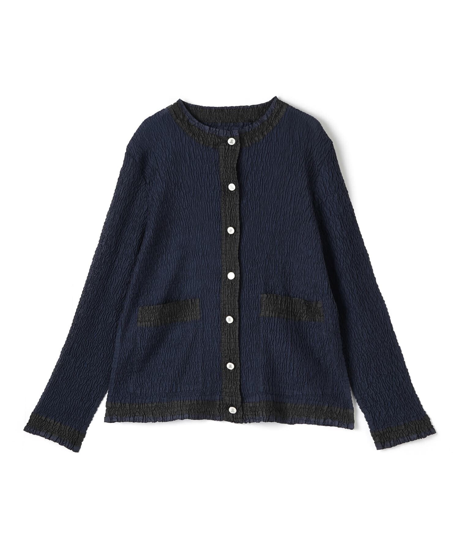LANVIN COLLECTION 刺繍プリーツジャケット