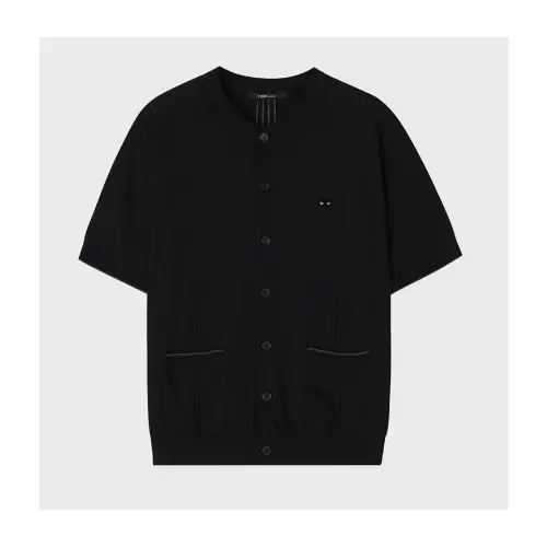SONGZIO PANTHER ROUND NECK HALF CARDIGAN