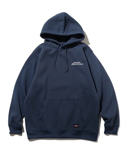 Dickies 【GENUINE DICKIES/ジェニュインディッキーズ】裏起毛バックデザイン プルオーバーパーカー