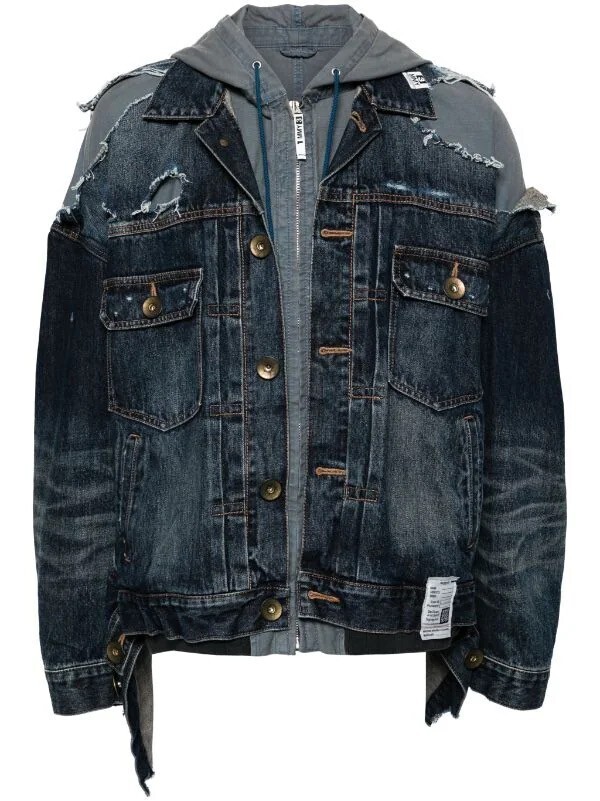 Maison MIHARA YASUHIRO フーデッド デニムジャケット
