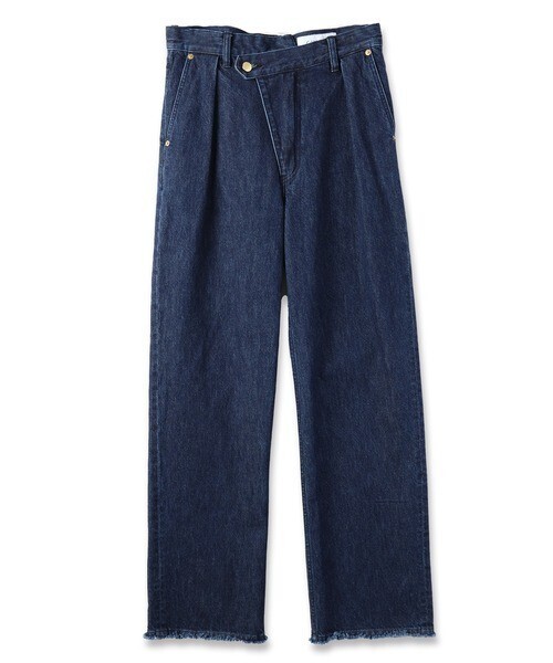 CULLNI Wrap Wide Denim Pants