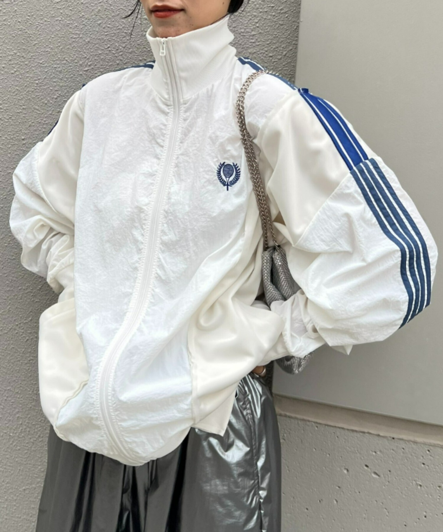 etsinta リメイクジャージトラックジャケット