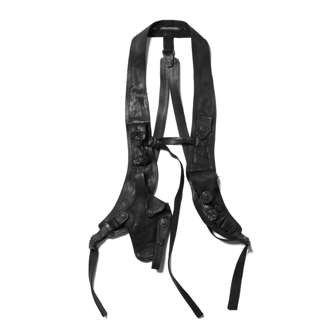 JULIUS 917VEM1-C Black / Holster Vest