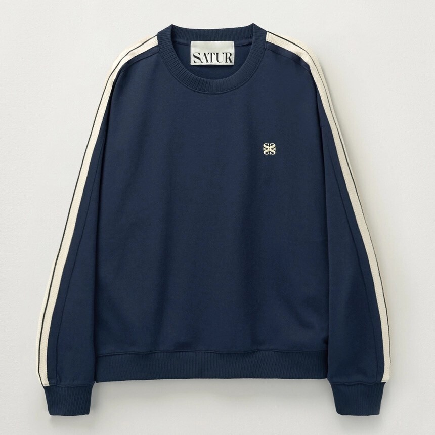 SATUR Lawton Sweatshirt - Navy