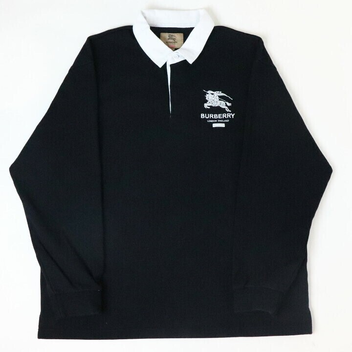 Supreme × Burberry ラグビー シャツ